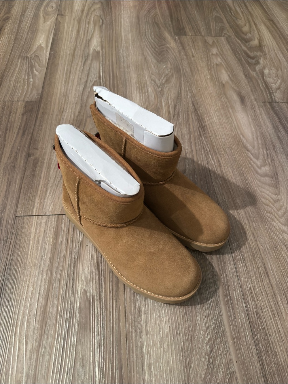 Women’s UGG Tan Suede Ankle Boots